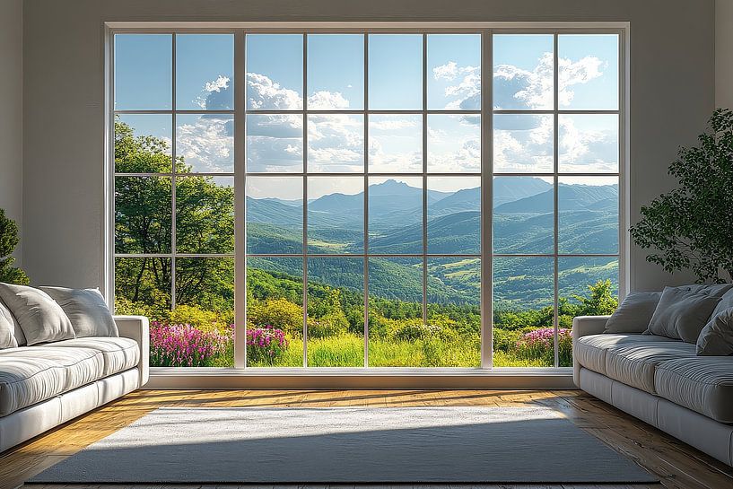 Blick durch das Fenster von Egon Zitter