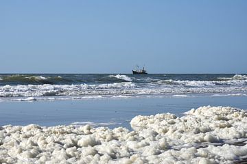 The North Sea beach at Callantsoog. by Wim Jacobs