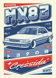 Toyota Cressida MX83 von Kaminarirace