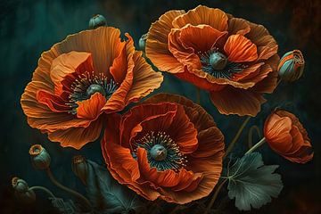 Mohnblumen von Bert Nijholt