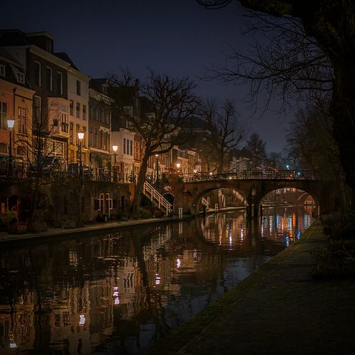 Old canal just before sunrise. by Verliefd op Utrecht