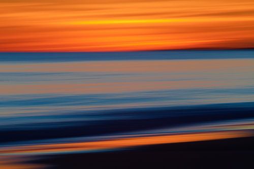 oceaan na zonsondergang