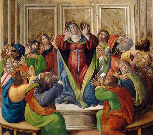 Sandro Botticelli – Die Herabkunft des Heiligen Geistes (um 1495–1505)