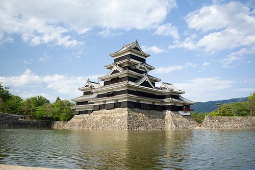 Ein Bezaubernder Blick auf das Schloss Matsumoto in Japan