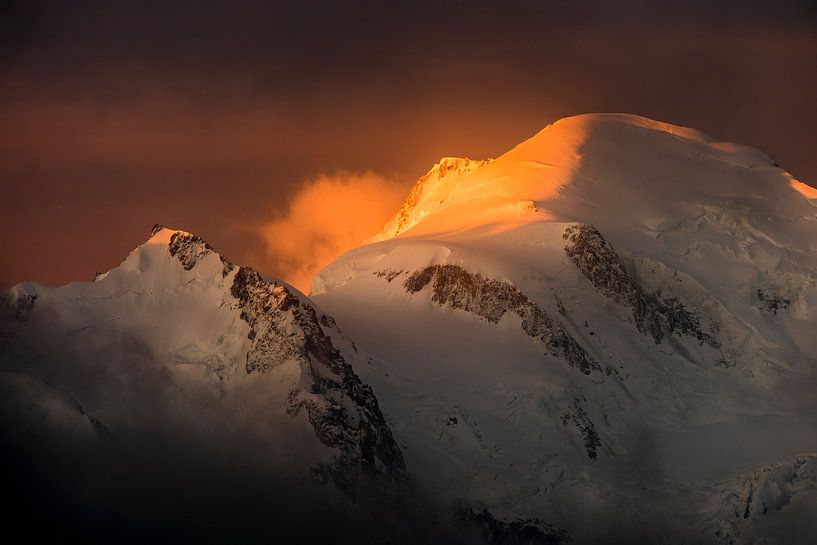 Mont Blanc, Sonnenaufgang von Alpine Photographer