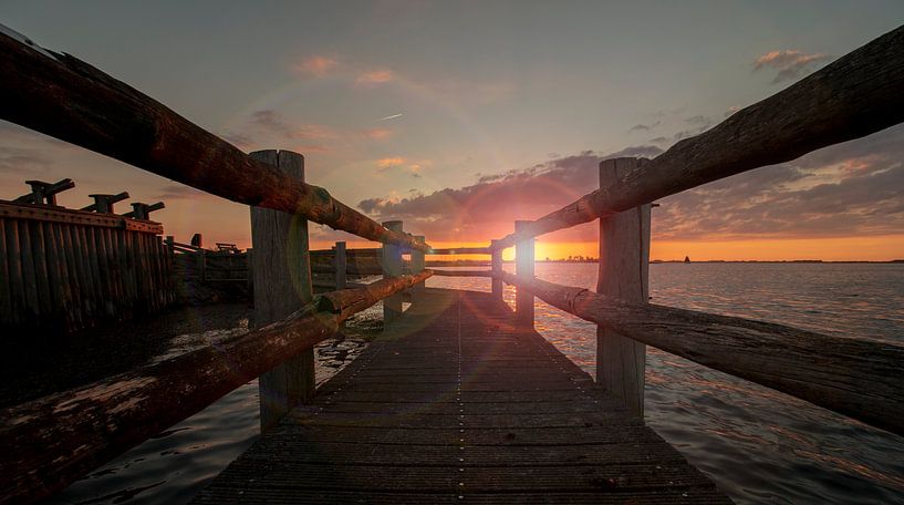 De steiger van Palendijk by Hans de Waay