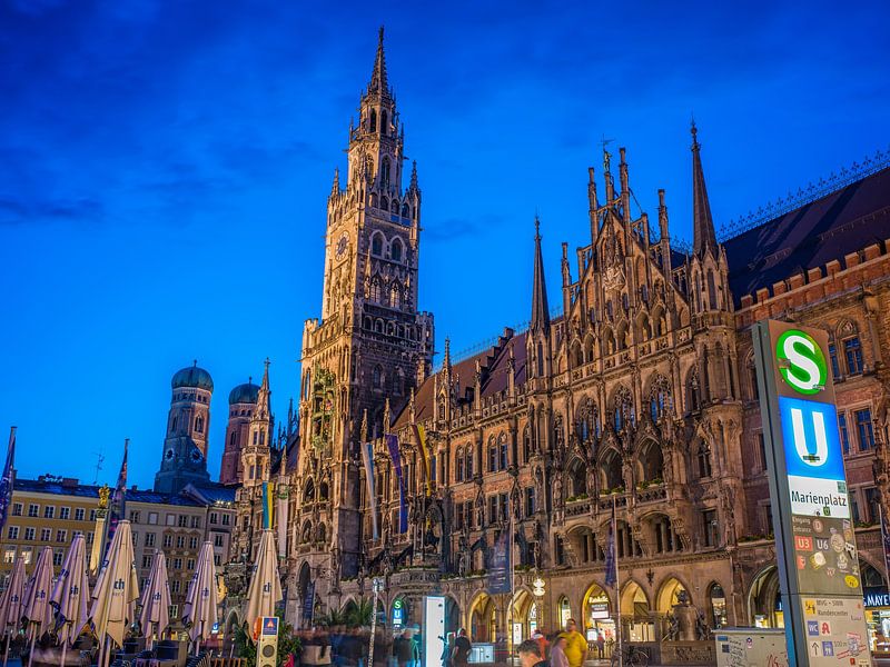 München - Neues Rathaus am Marienplatz von t.ART