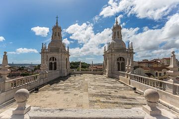 Het klooster São Vicente de Fora in Lissabon in Portugal van MS Fotografie | Marc van der Stelt