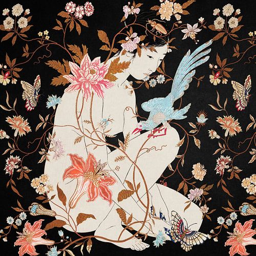 Spirit of the Japanese Spring van Marja van den Hurk