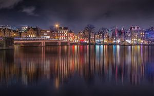 Amsterdam by night van Michiel Buijse