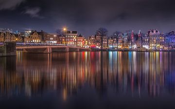 Amsterdam by night by Michiel Buijse