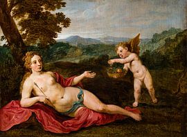 Vénus et Cupidon, David Teniers le Jeune
