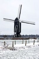 Wissink's mill in the snow