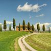 Country house near Pienza in Tuscany by Michael Valjak