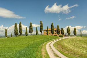 Landhaus bei Pienza in der Toskana