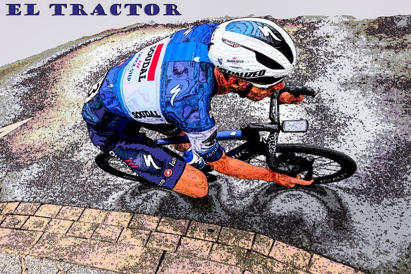 Tim Declercq aka El Tractor art by FreddyFinn