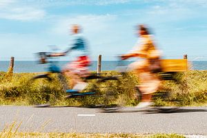 Cyclistes dans le Coepelduynen, ICM