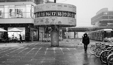Alexanderplatz im Winter von Niels van der A