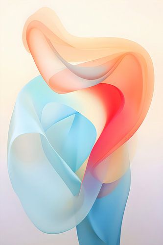 Tourbillon dégradé coloré