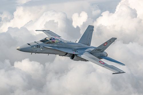Aus der Schweiz: McDonnell Douglas F/A-18C Hornet.