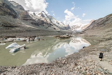 Gletsjer Grossglockner Oostenrijk van Mark den Boer