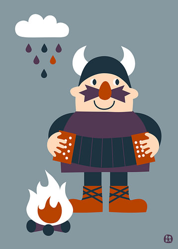 Viking musician