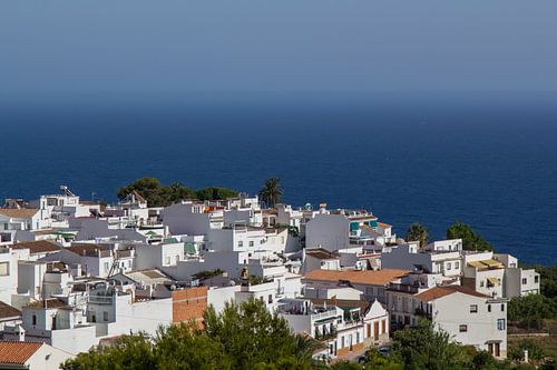 The view on Maro from the Caves of Nerja by Aiji Kley