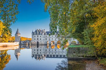 kasteel van Chenonceau – Het kasteel over de rivier de Cher van Antwan Janssen