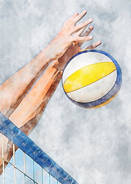 Volleybal 4 van Mateo