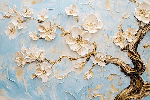 Bloesems in volle bloei