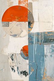 Pastel colours and geometry by Poster Art Shop