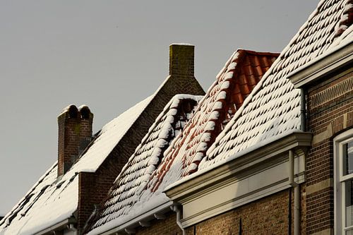 Rooftops at Heusden fortress