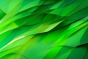abstrakter Hintergrund Grünes Blatt der Natur von Animaflora PicsStock
