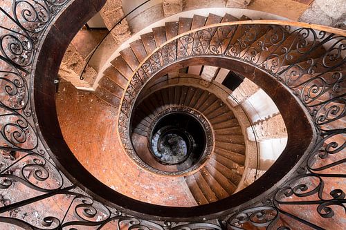 Trap in de vorm van Oog.