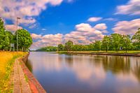 Twentekanaal Eefde bij de sluis