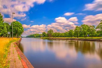 Twentekanaal Eefde bij de sluis