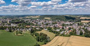 Luftbildpanorama von Vaals und Umgebung in Südlimburg