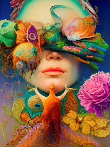 64. Fille mystique avec un gardien
