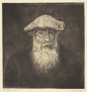 Camille Pissarro, Selbstbildnis, um 1890