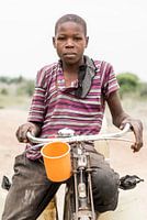 Water carrier in Tanzania