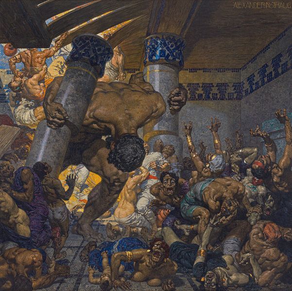 Alexander Rothaug, Samsons Rache von Atelier Liesjes
