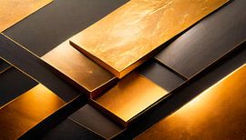 Kleuren goud en zwart