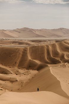 Die hügelige Landschaft des Sossusvlei in Namibia