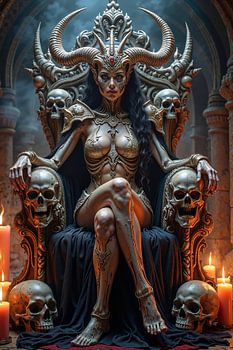 MORVYSSA - The Zombie Queen on Her Throne