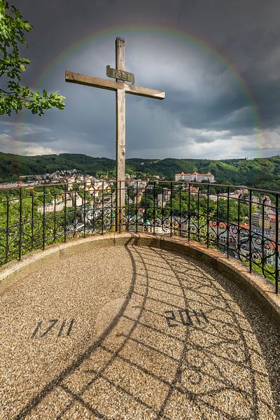 KARLSBAD Aussichtspunkt Petershöhe von Melanie Viola