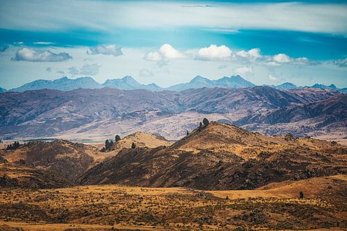 Nieuw-Zeeland Zicht op de Zuidelijke Alpen