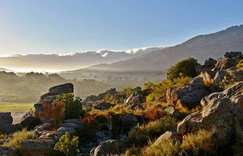 Zonsopgang in de Ceres Mountains van Werner Lehmann