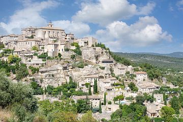 Gordes in de Provence van Peter Eckert