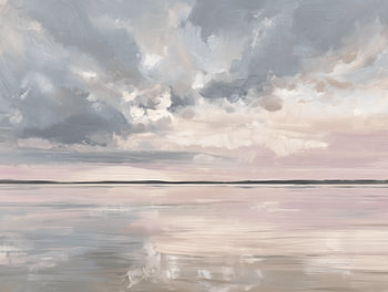 Boundless tranquility of the seascape