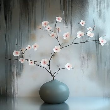 Botanical Blossom in Japandi Style
